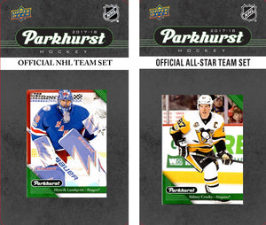 C & I Collectables 17NYRTS NHL New York Rangers 2017 Parkhurst Team Set & All-Star Set
