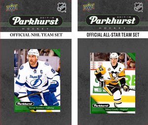 C & I Collectables 17MLEAFSTS NHL Tampa Bay Lightning 2017 Parkhurst Team Set & All-Star Set