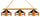 COLORADO 3-LIGHT GAME TABLE LIGHT - COL-380GL