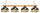COLORADO 4-LIGHT EXECUTIVE GAME TABLE LIGHT - COL-480EXGL