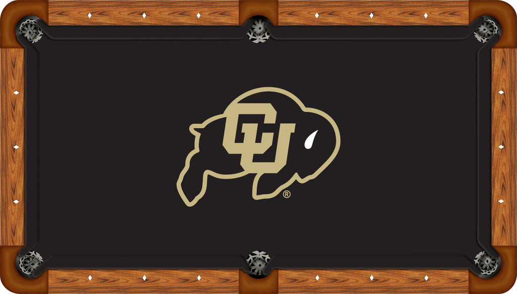 COLORADO BILLIARD TABLE FELT - RECREATIONAL BLACK - COLBTF104-8R