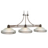 COSMOPOLITAN - 56'' 3LT BILLIARD LIGHT-BRONZE