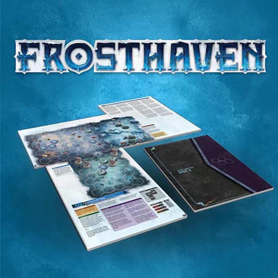 Cephalofair Games -  Gloomhaven - Frosthaven: Play Surface Books