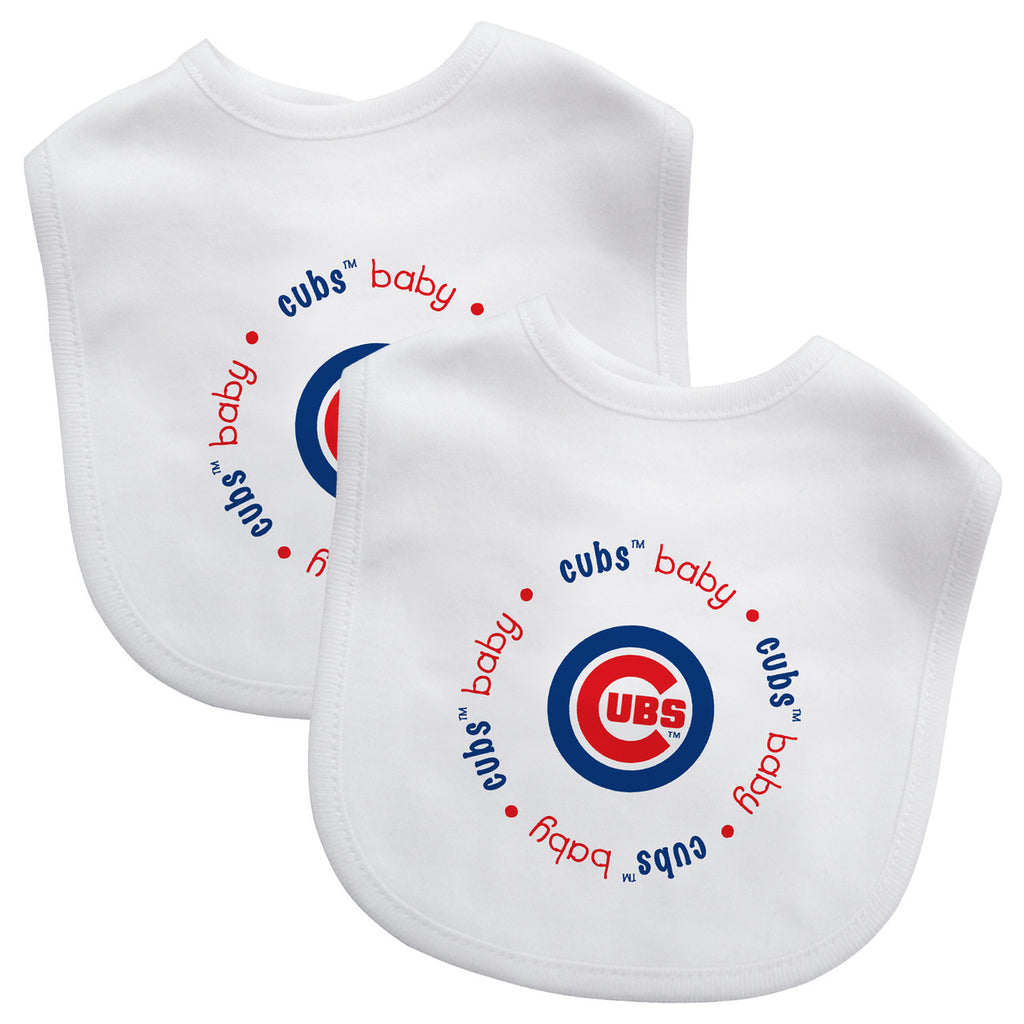 Chicago Cubs Baby Bib 2 Pack - Masterpieces Puzzle Company