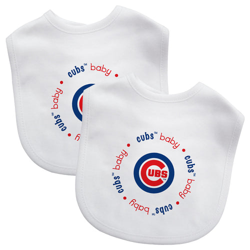 Chicago Cubs Baby Bib 2 Pack - Masterpieces Puzzle Company