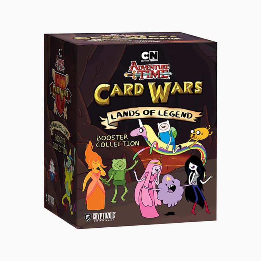 Cryptozoic Entertainment -  Adventure Time Card Wars: Lands Of Legend Booster Collection Pre-Order
