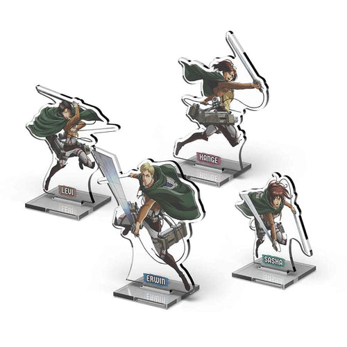 Cryptozoic Entertainment -  Attack On Titan (The Deckbuilding Game): Season One: Acrylic Standees Pack 2 Pre-Order