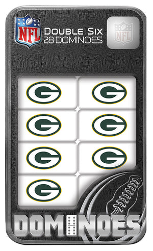 Green Bay Packers Dominoes - Masterpieces Puzzle Company