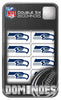 Seattle Seahawks Dominoes - Masterpieces Puzzle Company