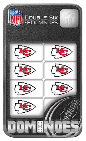 Kansas City Chiefs Dominoes - Masterpieces Puzzle Company