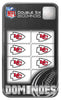 Kansas City Chiefs Dominoes - Masterpieces Puzzle Company
