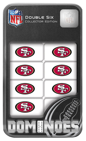 San Francisco 49ers Dominoes - Masterpieces Puzzle Company
