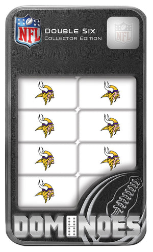 Minnesota Vikings Dominoes - Masterpieces Puzzle Company