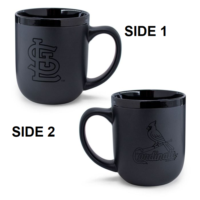 St. Louis Cardinals Coffee Mug 17oz Matte Black - WinCraft
