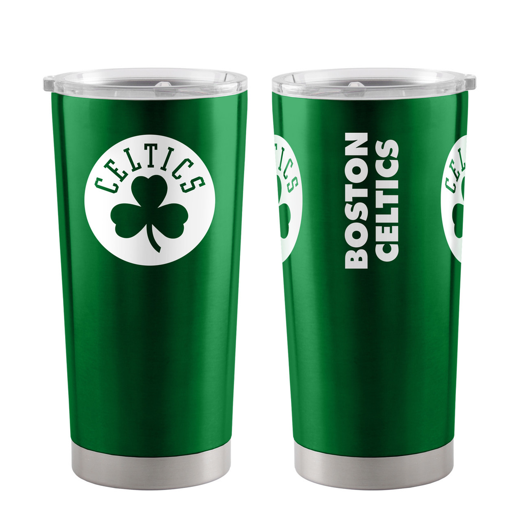 Boston Celtics Travel Tumbler 20oz Stainless Steel - Logo Brands