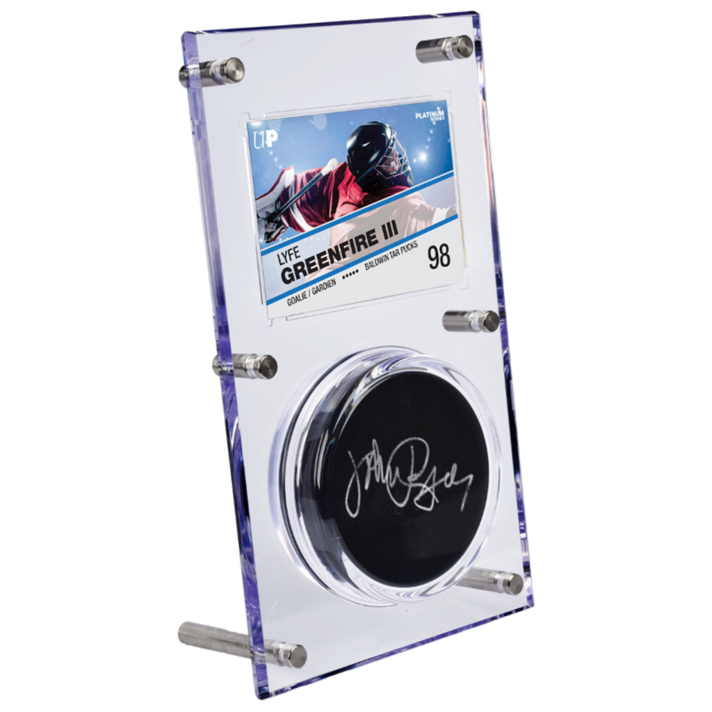 Clear Puck & Card Flip Display 35pt - Special Order - Ultra Pro