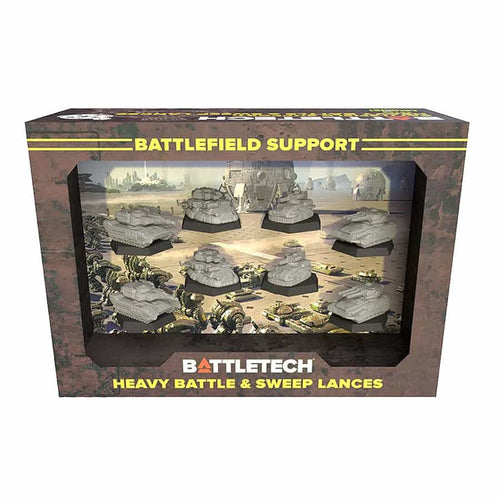 Catalyst Game Labs -  Battletech: Battlefield Support: Heavy Battle And Sweep Lance