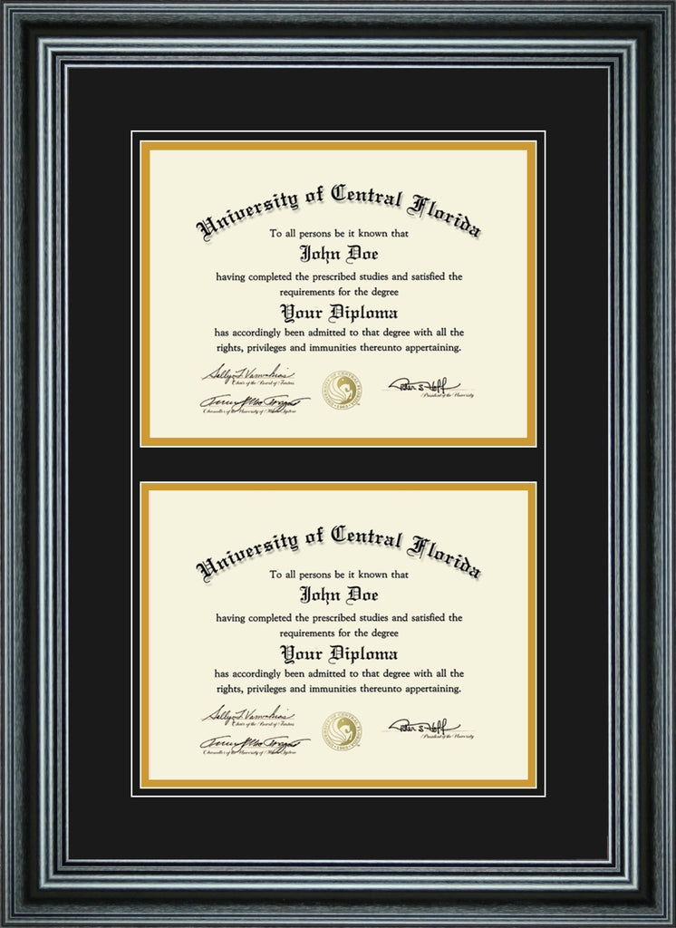 Double Diploma Frame for 11x14'' Diploma