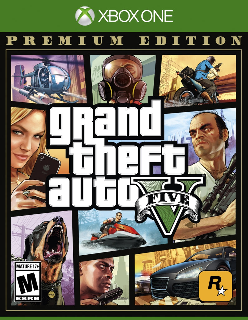 Take-Two 59033TT XB1 GTA V Premium Online Edition Games