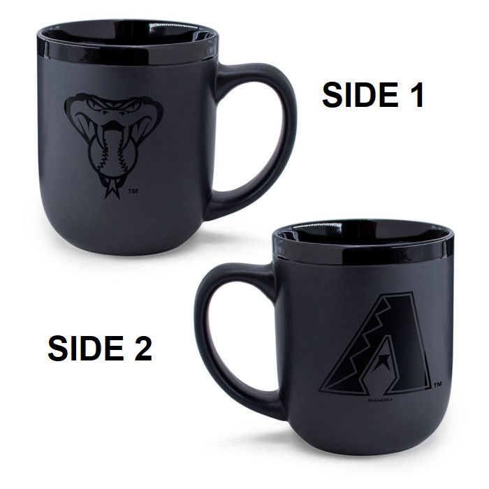 Arizona Diamondbacks Coffee Mug 17oz Matte Black - WinCraft