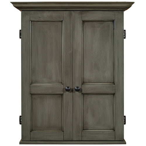 DARTBOARD CABINET SQUARE - SLATE