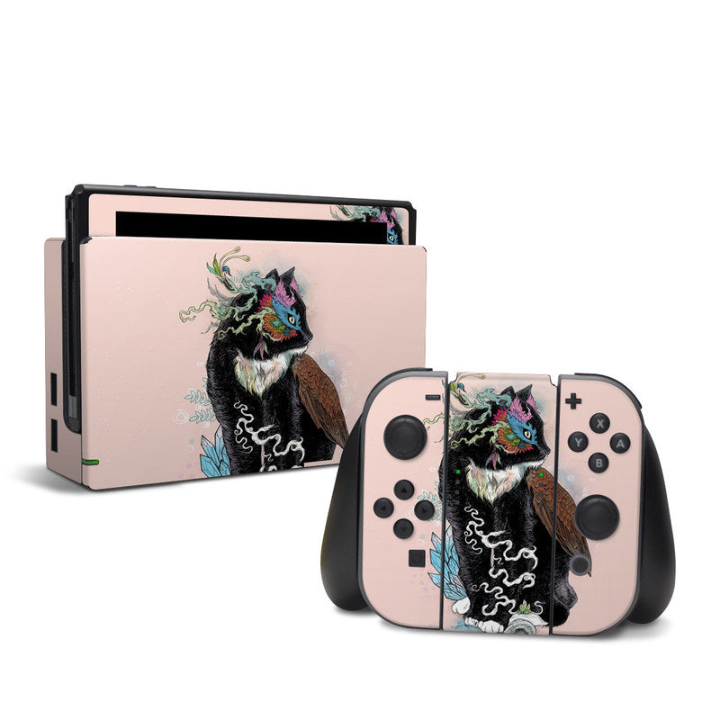 DecalGirl NSW-BMAGIC Nintendo Switch Skin - Black Magic