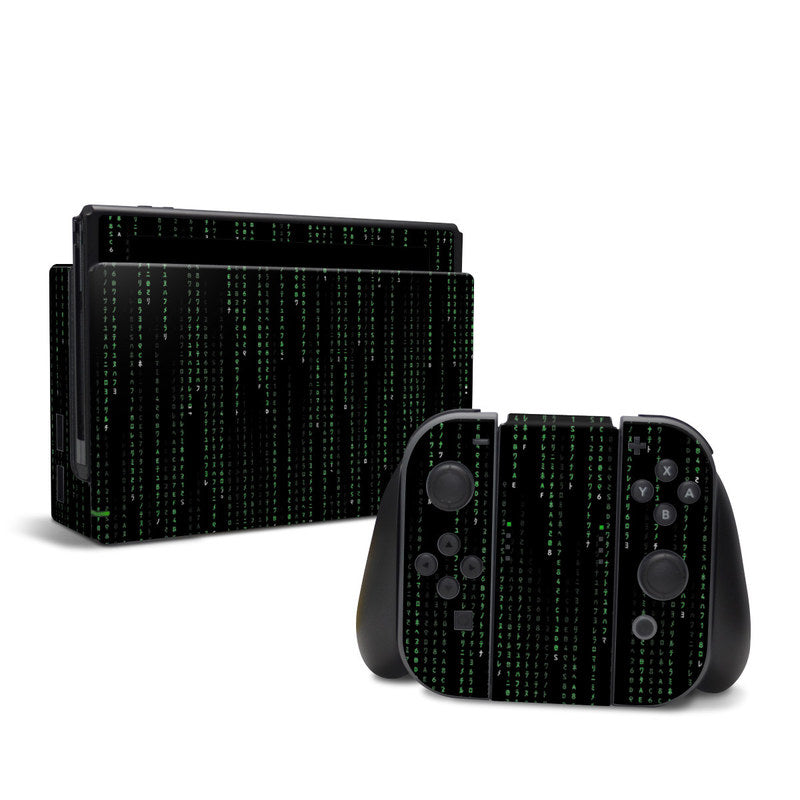DecalGirl NSW-MATRIX Nintendo Switch Skin - Matrix Style Code
