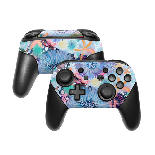 DecalGirl NSWP-TIDEPOOL Nintendo Switch Pro Controller Skin - Tidepool