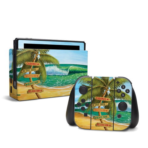 DecalGirl NSW-PALMSIGNS Nintendo Switch Skin - Palm Signs