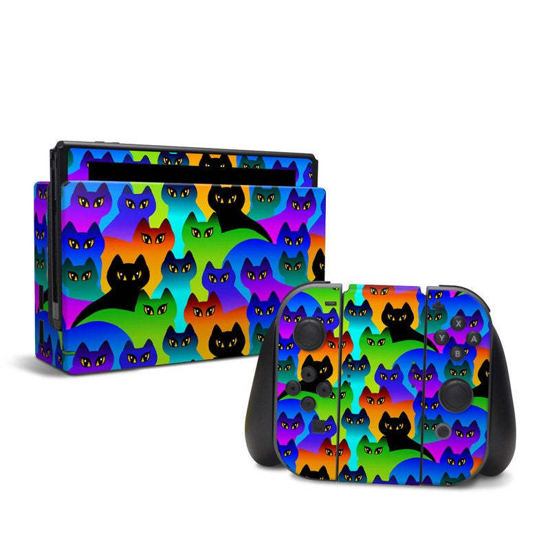 DecalGirl NSW-RCATS Nintendo Switch Skin - Rainbow Cats