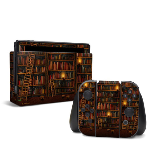 DecalGirl NSW-LIBRARY Nintendo Switch Skin - Library