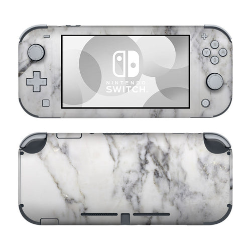 DecalGirl NSL-WHT-MARBLE Nintendo Switch Lite Skin - White Marble