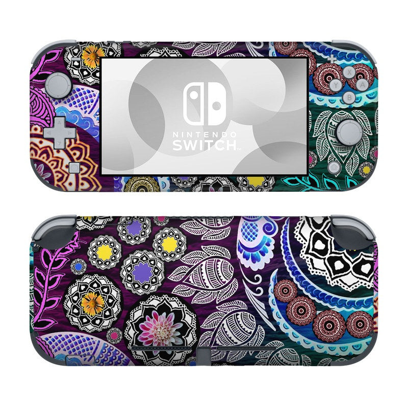 DecalGirl NSL-MEHNDIG Nintendo Switch Lite Skin - Mehndi Garden