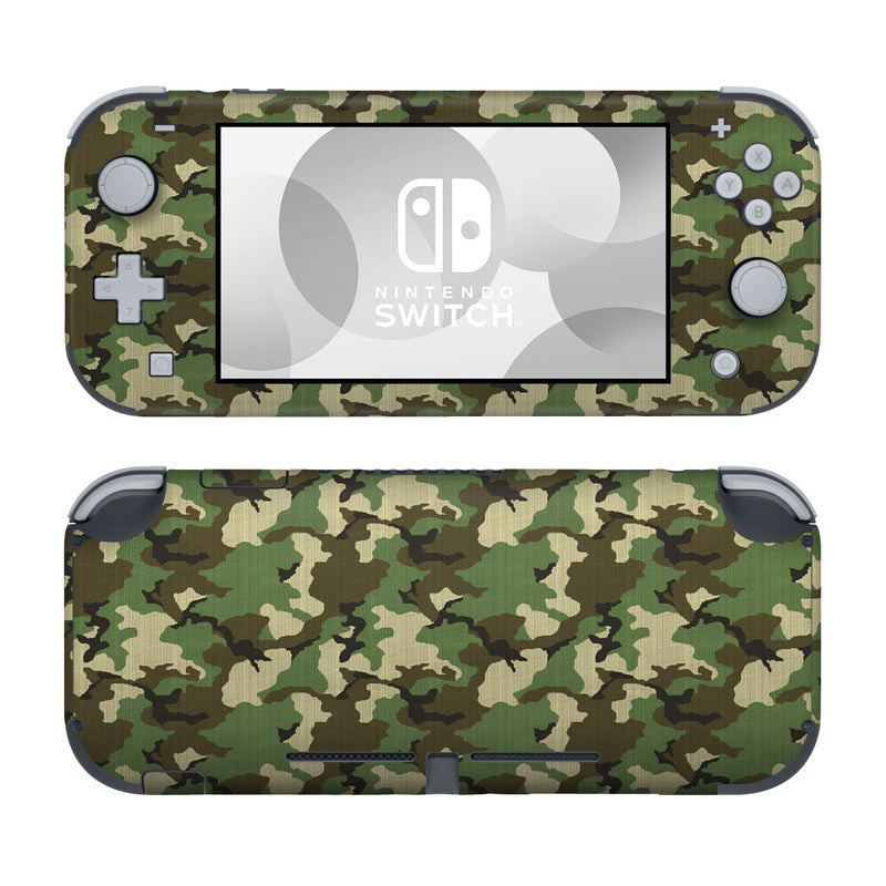 DecalGirl NSL-WCAMO Nintendo Switch Lite Skin - Woodland Camo