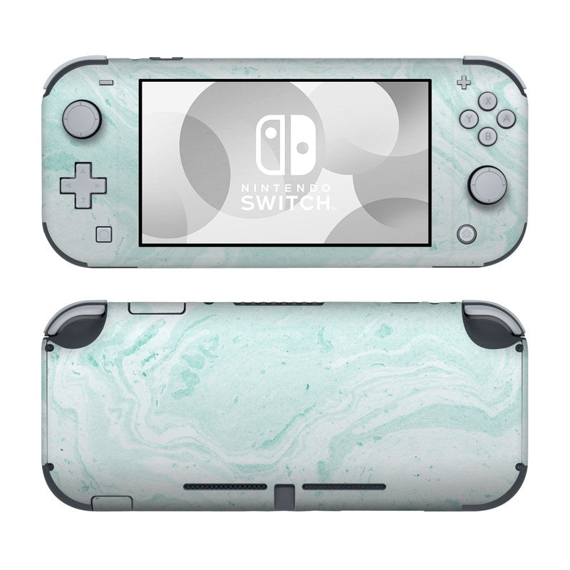 DecalGirl NSL-WINTERGREEN Nintendo Switch Lite Skin - Winter Green Marble