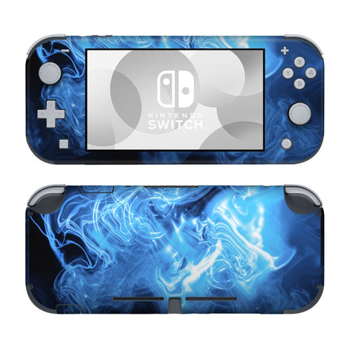 DecalGirl NSL-QWAVES-BLU Nintendo Switch Lite Skin - Blue Quantum Waves