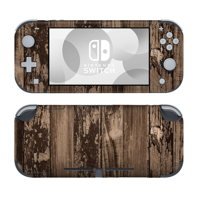 DecalGirl NSL-WWOOD Nintendo Switch Lite Skin - Weathered Wood