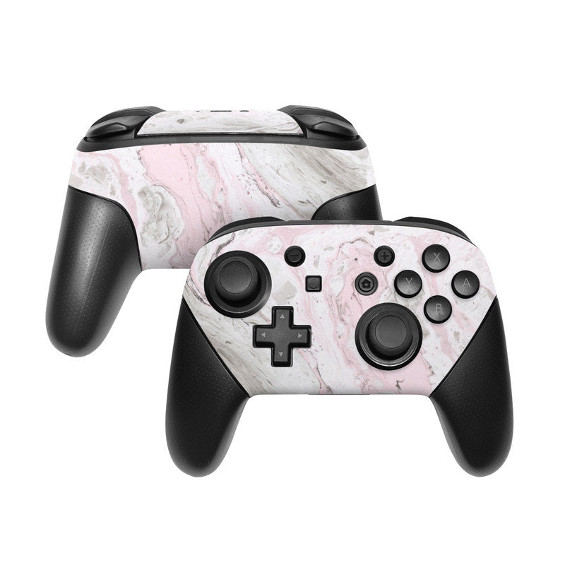 DecalGirl NSWP-ROSA Nintendo Switch Pro Controller Skin - Rosa Marble