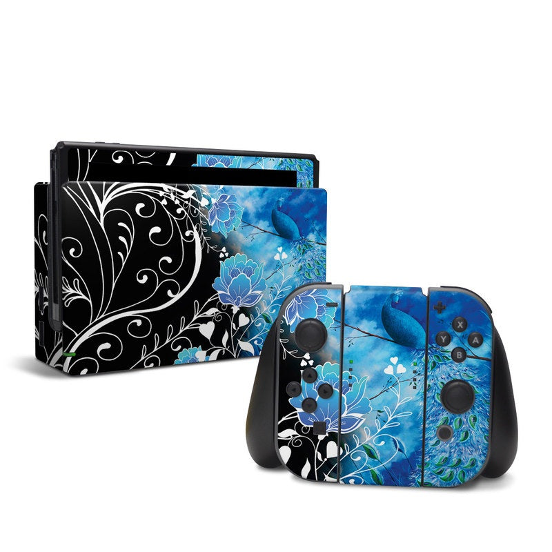 DecalGirl NSW-PCSKY Nintendo Switch Skin - Peacock Sky