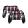 DecalGirl NSWP-PLAID-PNK Nintendo Switch Pro Controller Skin - Pink Plaid