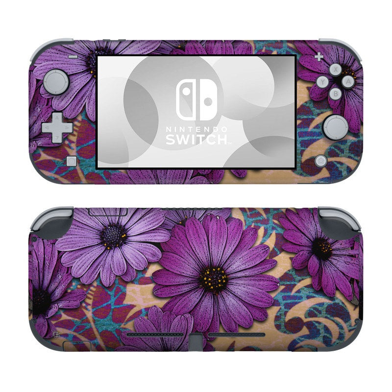 DecalGirl NSL-DAISDAM Nintendo Switch Lite Skin - Daisy Damask