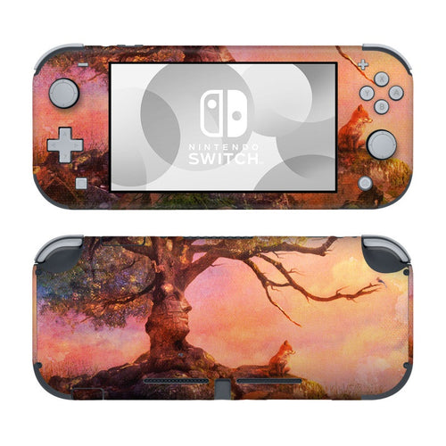 DecalGirl NSL-FOXSUN Nintendo Switch Lite Skin - Fox Sunset