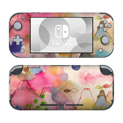 DecalGirl NSL-WCMTN Nintendo Switch Lite Skin - Watercolor Mountains