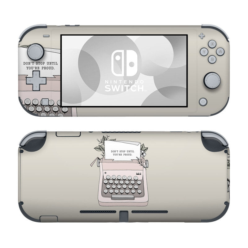 DecalGirl NSL-DONTSTOP Nintendo Switch Lite Skin - Dont Stop