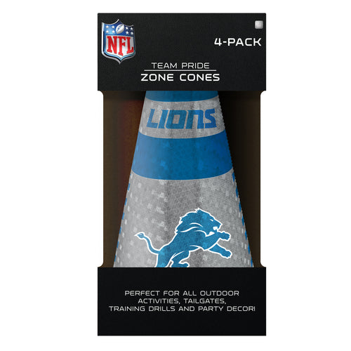 Detroit Lions Zone Cones 4 Pack - Sporticulture
