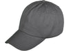 Texpertz DDI 2340426 Solid Baseball Cap - Dark Grey Case of 36