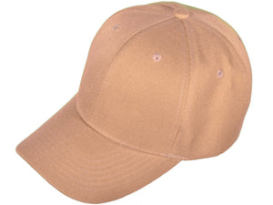 PowerPLay Solid Baseball Cap  Khaki - Case of 36