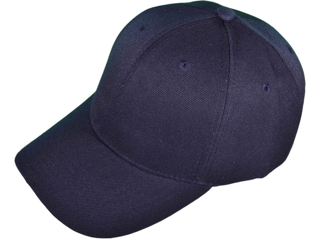 Texpertz DDI 2340428 Solid Baseball Cap - Navy Case of 36