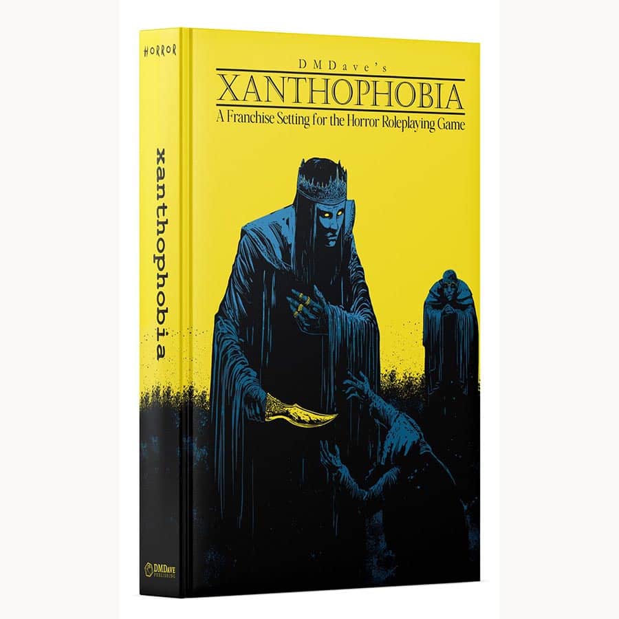 Dmdave Publishing -  Horror Rpg: Xanthophobia Horror Setting