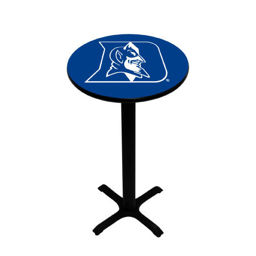 DUKE PEDESTAL PUB TABLE BLUE - DUKPTB501